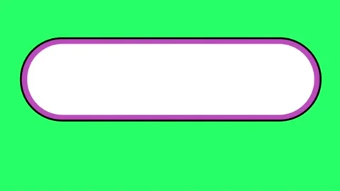 Animation text box geometry shape isolat... | Stock Video | Pond5
