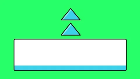 Animation text box geometry shape isolat... | Stock Video | Pond5