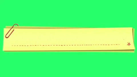 Animation text box isolate on green screen. Stock Footage 220598124