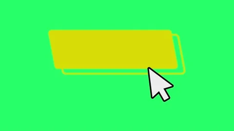 Animation text box with mouse cursor iso... | Stock Video | Pond5