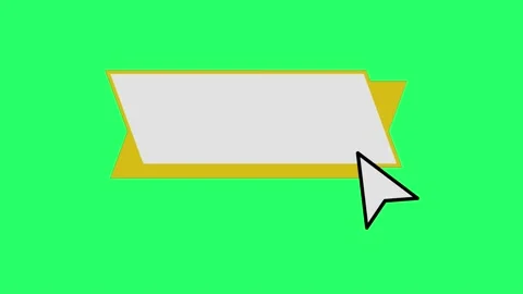 Animation text box with mouse cursor iso... | Stock Video | Pond5
