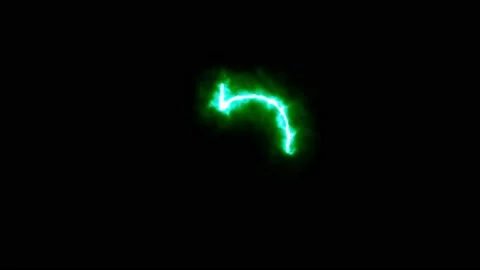 Animation text countdown from 5 to 1 isolate on black background. Stock Footage 167350608