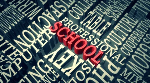 Animation with text Vídeos de archivo 32701258