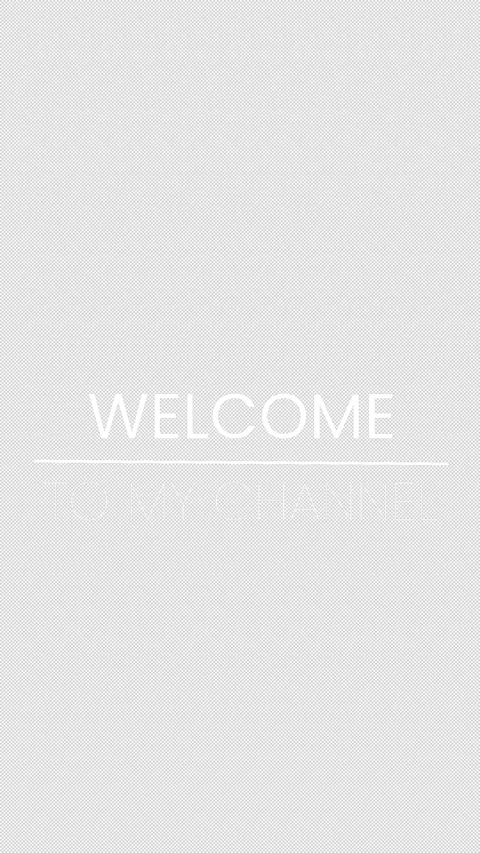 Animation text Welcome to my channel Stock Footage 334349910