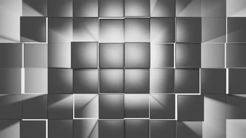 The animation of the texture of the squares moves in waves Stock Footage 149168391