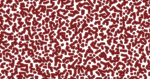 Animation on the theme blood, diseases, interstitial fluid, bacterial background Stock Footage 106901977