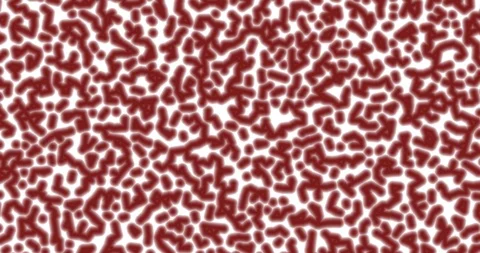 Animation on the theme blood, diseases, interstitial fluid, bacterial background Stock Footage 106902032