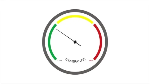 Animation of thermometer isolated on white background Stock Footage 249346287