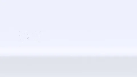 Animation of three box sizes on white background Stock Footage 91855587