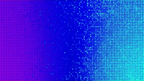 Animation of tiny particles are flowing in motion on the colorful background. Stock Footage 210831523