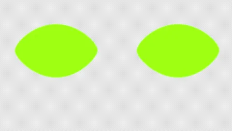 Animation of the transition with blinking of the eyes. Stock Footage 194460233