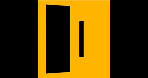 Animation of the transition from rectangles Stock Footage 92552652