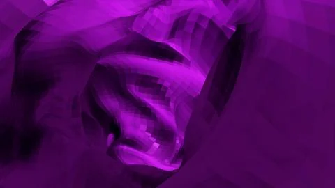 Animation of tunnel is made of pixels. Pixel tunnel. Seamlessly looping 스톡 일러스트
