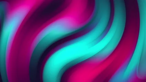 Animation of twisted smooth line abstract background. Stock Footage 233366076
