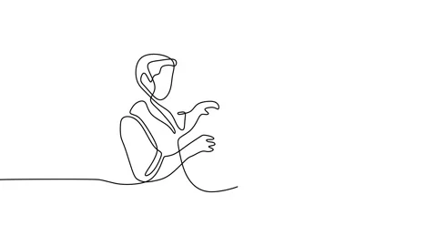 Animation of two male scientist doing experiment in laboratory Stock Footage 227451100