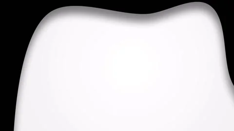 Animation of a vertical 3d black paper loop on a white background overlapping 動画素材 140035239