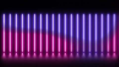 Animation of vertical glowing lines. Stock Footage 143956721
