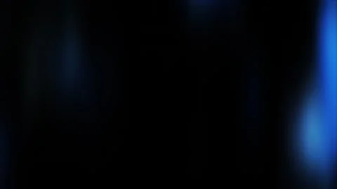 Animation of vibrant moving light shapes, smooth transitions of blue and whit Video stock 282803100