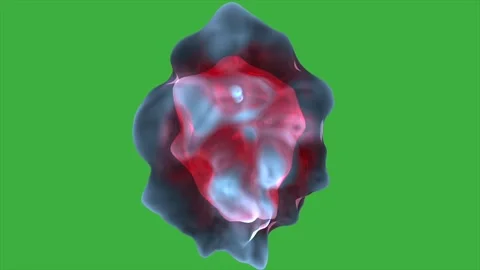 Animation video 3d abstract moving on gr... | Stock Video | Pond5