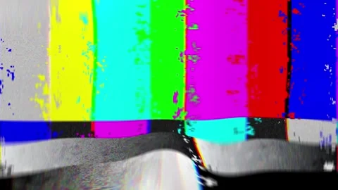 Animation video background static color noise glitch error video damage bad.. Stock Footage 298930655