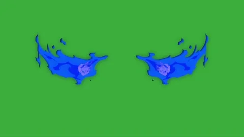 Animation video energy element effect on green screen background Stock Footage 316461160