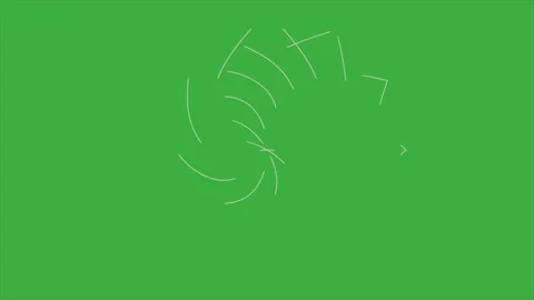 Animation video loop abstract on green s... | Stock Video | Pond5