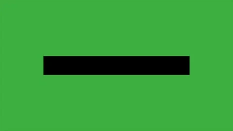 Animation video loop bar on green screen... | Stock Video | Pond5