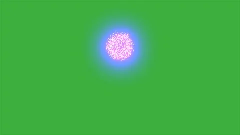 Animation video loop firework on green s... | Stock Video | Pond5