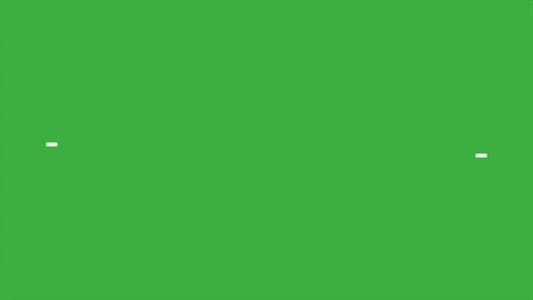 Animation video loop line on green scree... | Stock Video | Pond5