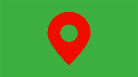Animation video loop pointer on green sc... | Stock Video | Pond5