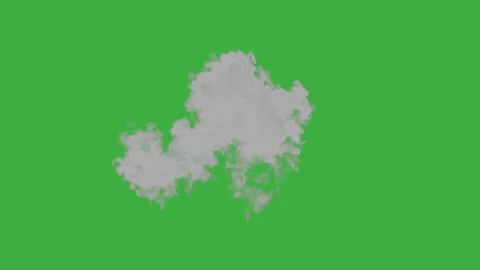 Animation video loop realistic smoke on ... | Stock Video | Pond5