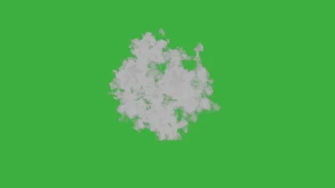 Animation video loop realistic smoke on ... | Stock Video | Pond5
