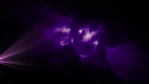 Animation of violet shapes changing over... | Stock Video | Pond5