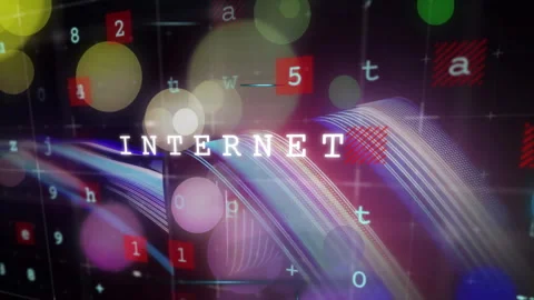 Animation of virus warning text and digital data processing over black Stock Footage 310590337