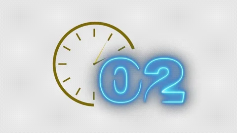 Animation of wall Clock. Clock Counting Down 24 Hour Day Fast Speed. 스톡 동영상 287840938