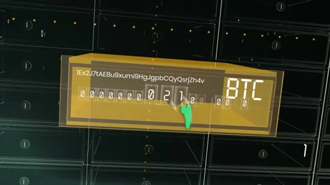 Animation wallet-bchain-globe E FInal Stock Footage 148438134