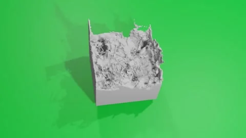 Animation water fluid Stock Footage 262612677