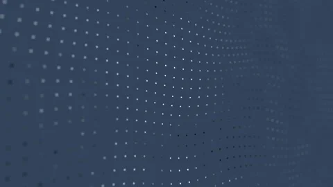 Animation of wave dots in business background Stock Footage 292933434