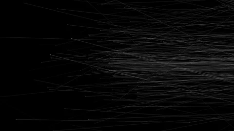 Animation with wave object in motion made Stock-Footage 87676340