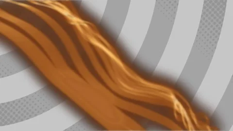 Animation of wave patterns moving over looping spiral pattern Stock Footage 327583555