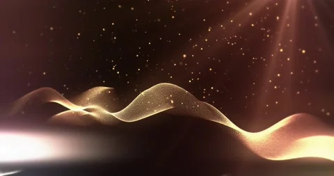 Animation of waves background color Stock Footage 139865769