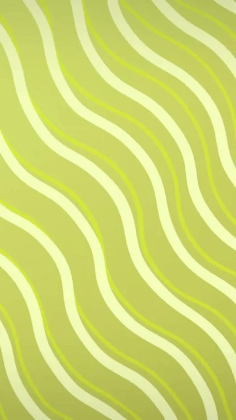 Animation of waving lines moving on green background Stock Footage 342010451