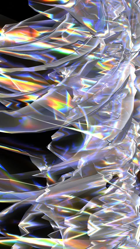 Animation Of Wavy Curvy Lines Background With Glowing Lights Stock Footage 297373735