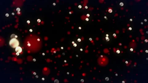Animation of white and red spots of ligh... | Stock Video | Pond5