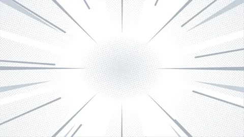 Animation of white color comic background in pop art style, nice halftone Stock Footage 316973379