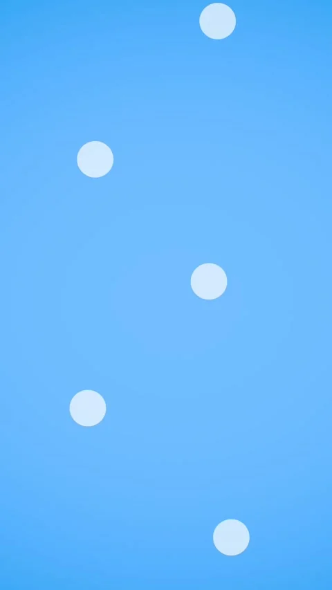 Animation of white dots christmas pattern on blue background Stock Footage 344284895