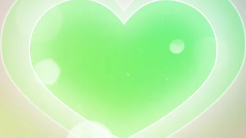 Animation white hearts shape frame Stock Footage 145517708