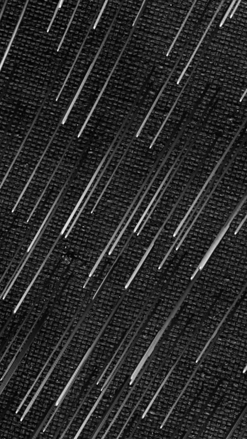 Animation of white lines falling on black background Stock Footage 343548152