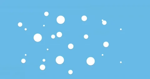 Animation of white spots shaking over bl... | Stock Video | Pond5