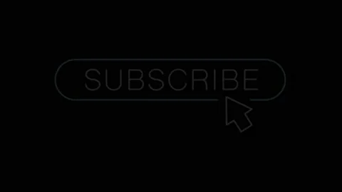 Animation white text SUBSCRIBE. Stock Footage 165379590